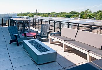 Outdoor seating area